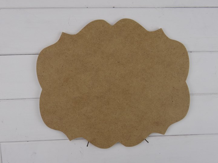 6x6in Wooden 3mm MDF Blank Plaque for Crafts 