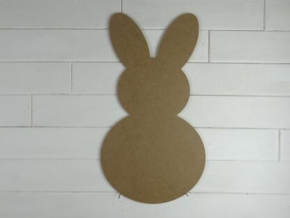 Wooden Bunny Door Hanger Blank
