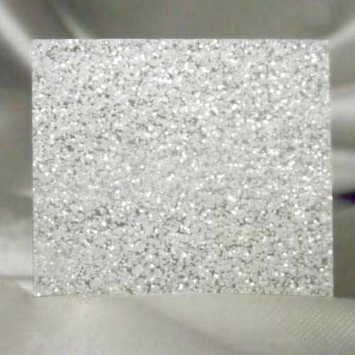 1/8 White Glitter Cast Acrylic Sheets