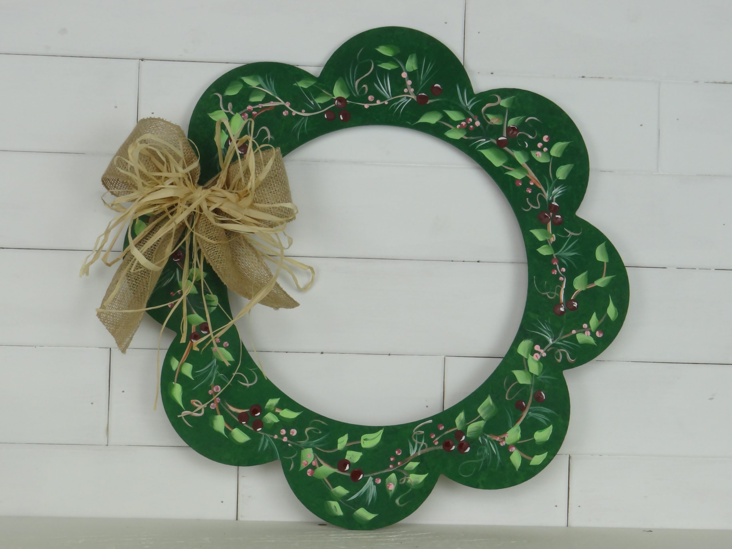 Paw Attachment for Wood Door Hanger Wreath