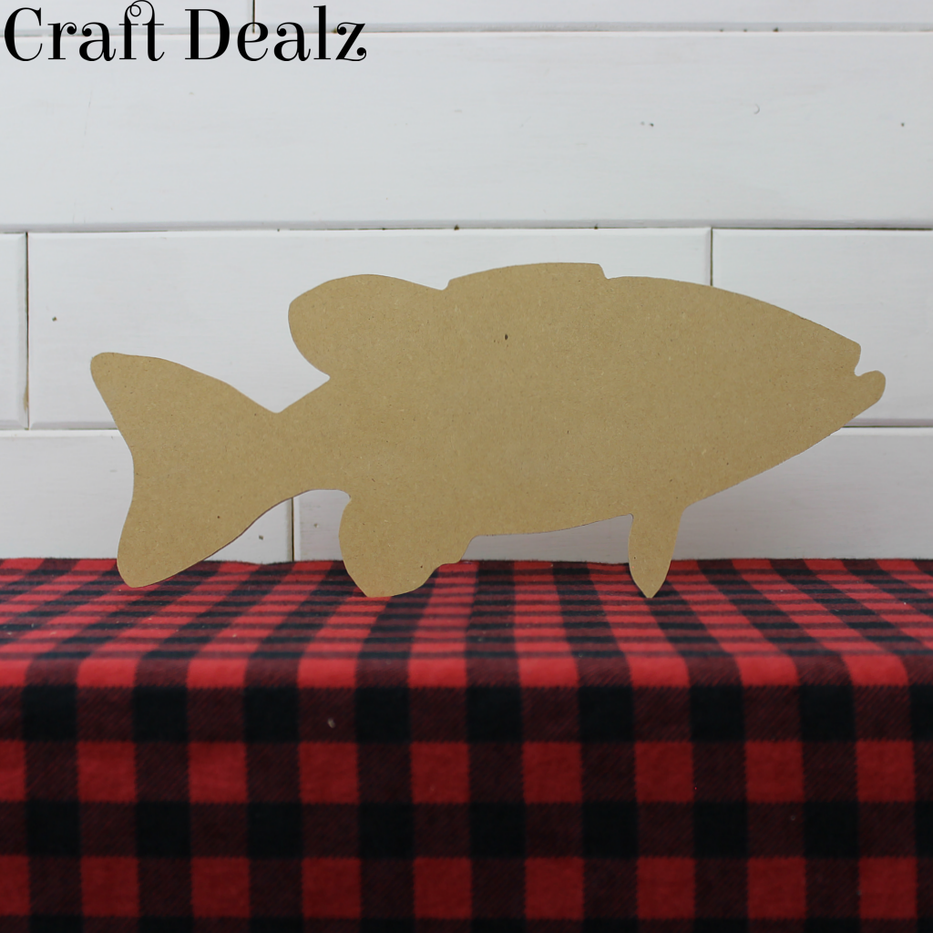 Wooden Fish Cutout - Craft Dealz