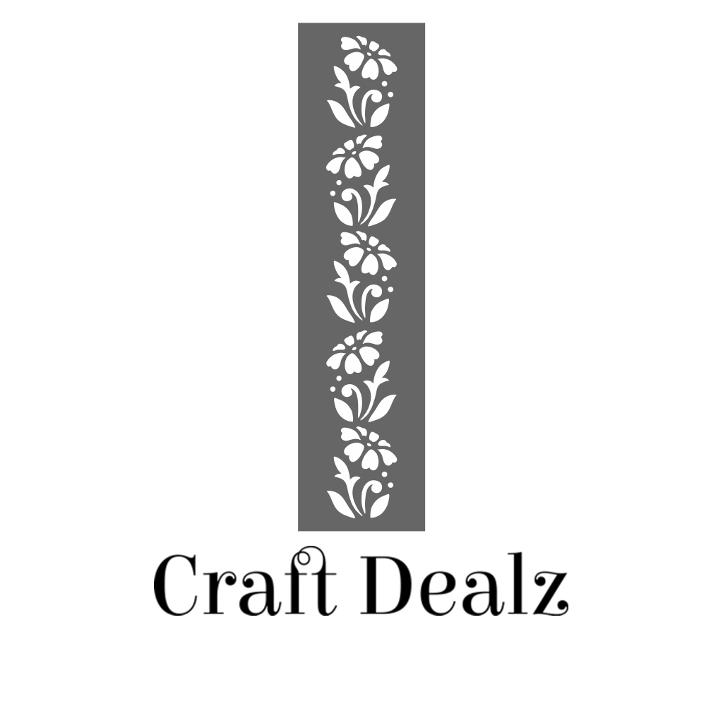 Daisy Border Stencil - Craft Dealz