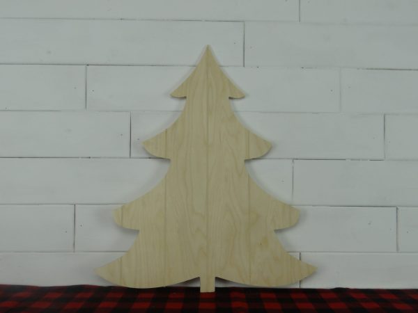 Wood Faux Pallet Christmas Tree 1/4"