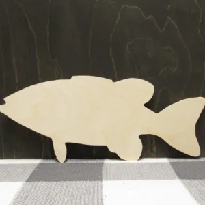 Wooden Fish Cutout
