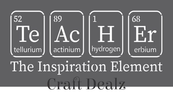 Teacher Elements Stencil