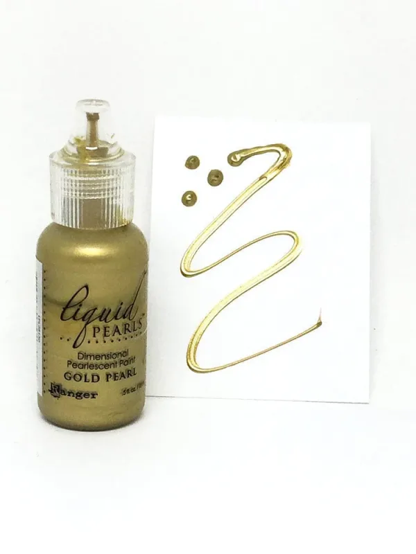 Gold pearl paint