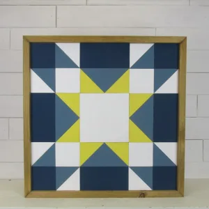 Quilt Block Sign Kit Amish Star