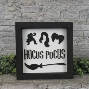 Hocus Pocus Wood Craft Sign Kit
