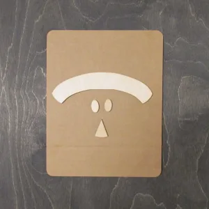 Laser Cut Scarecrow Face 3 Pack Kit