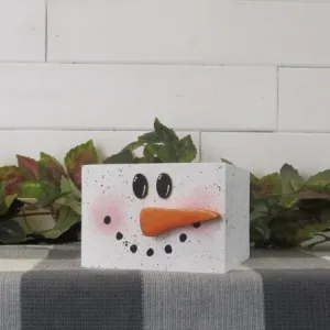Wood Snowman Box Craft Kit