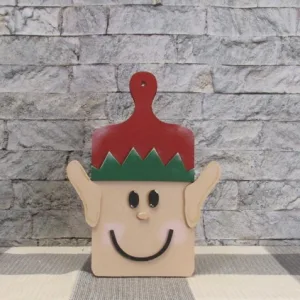 Mini Cutting Board Elf Craft Kit