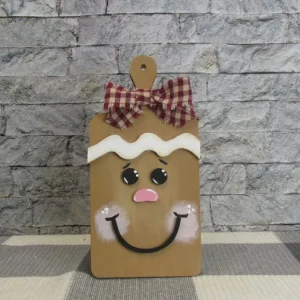 Mini Cutting Board Gingerbread Craft Kit