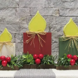 Wooden Chunky Candles Craft Kit