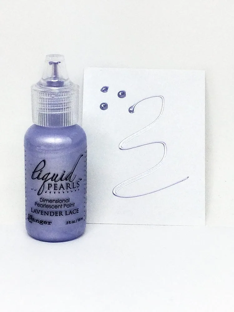 Lavender Lace Pearl Paint for painting wood, paper, and other surfaces.