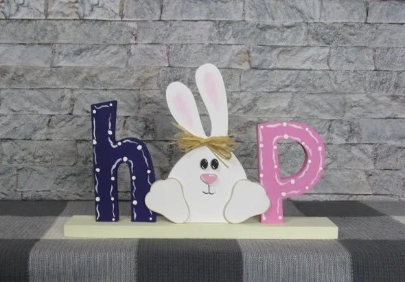 Wood Bunny Hop on Base