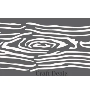 Wood grain Stencil