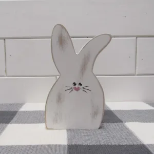 Wood Marvin Bunny Cutout