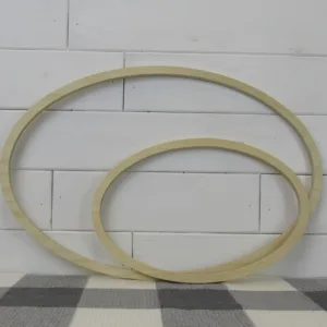 Wooden Oval Rings