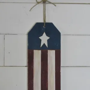 Wood Tag w Star 3 Pack