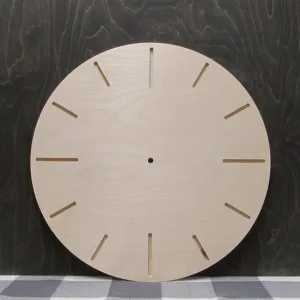 Wooden Clock Blank