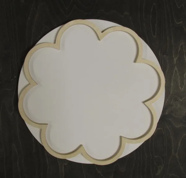 Wooden Scalloped Ring - Image 2