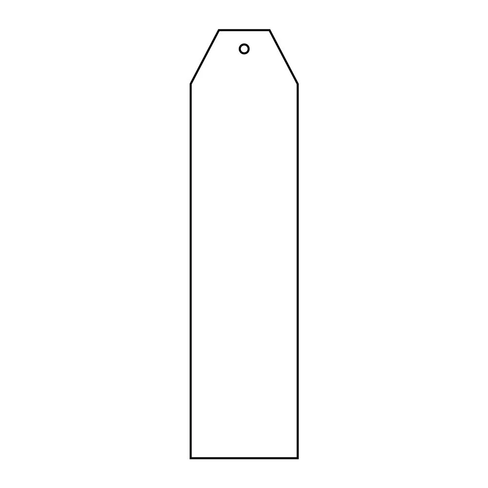 Wood Door Tag 4x18